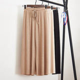 Women Summer Thin Knit Trousers