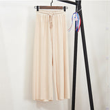 Women Summer Thin Knit Trousers