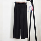 Women Summer Thin Knit Trousers