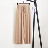 Women Summer Thin Knit Trousers